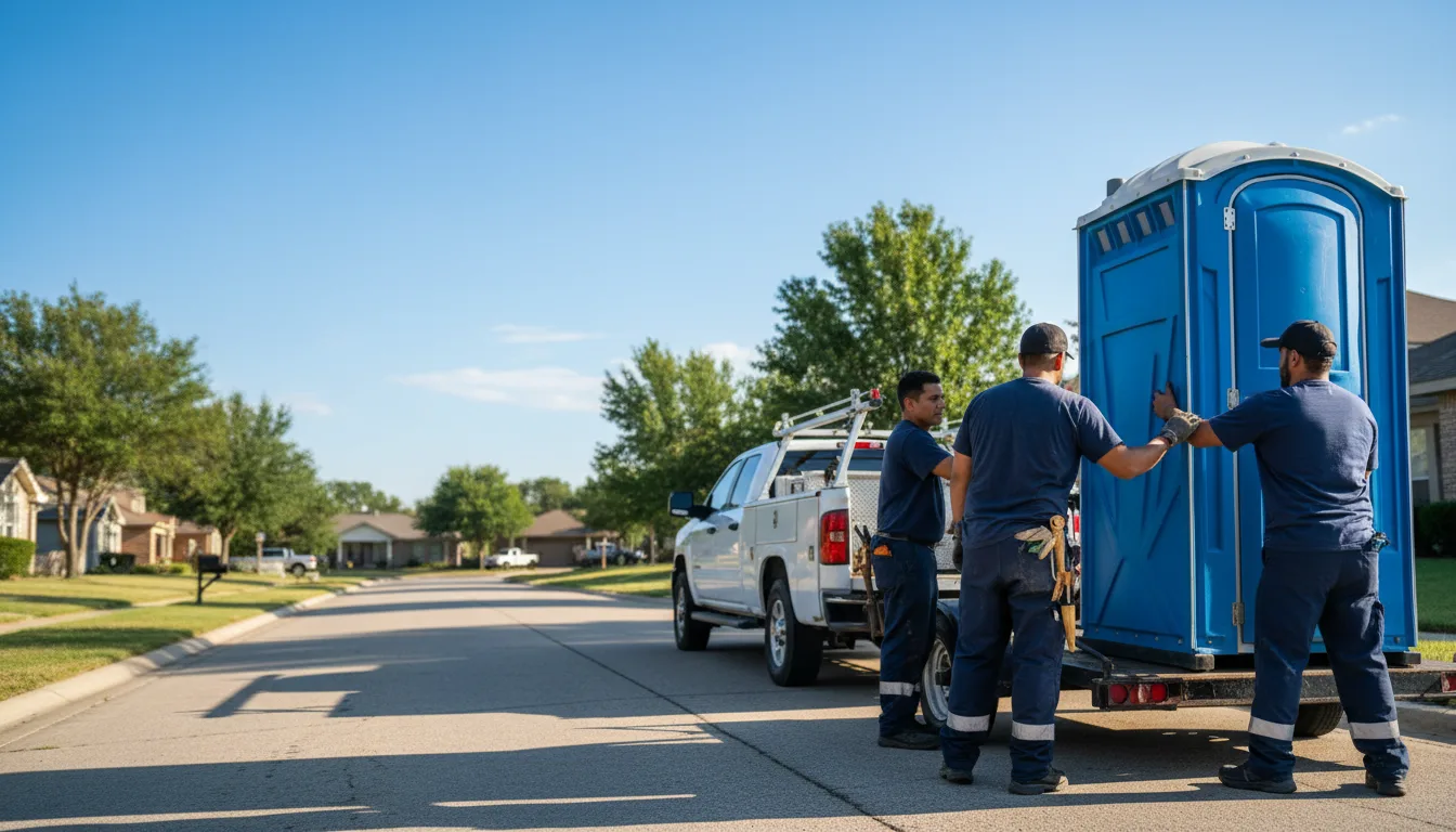 Portable Toilet Rental in Mcallen, TX near me